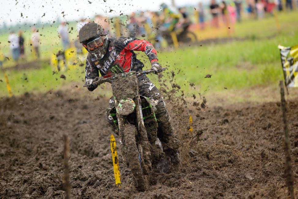 Jeremy Medaglia took the win in MX2. 