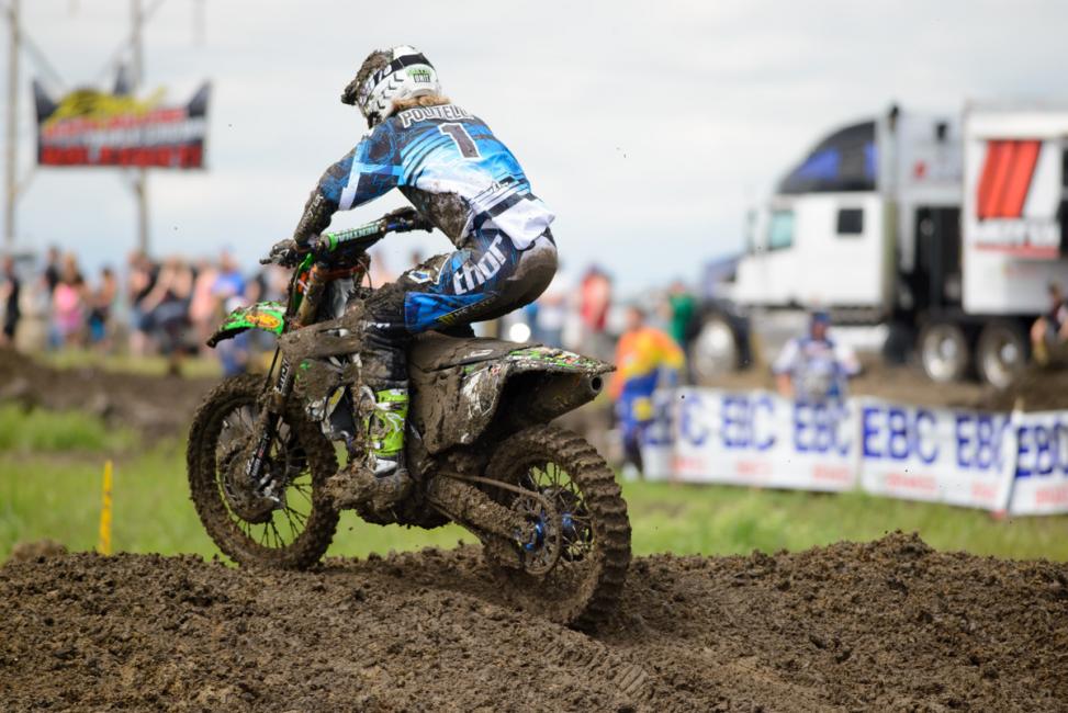 Defending MX2 Champion Austin Politelli is still getting back to speed following a broken femur in Monster Energy Supercross.  