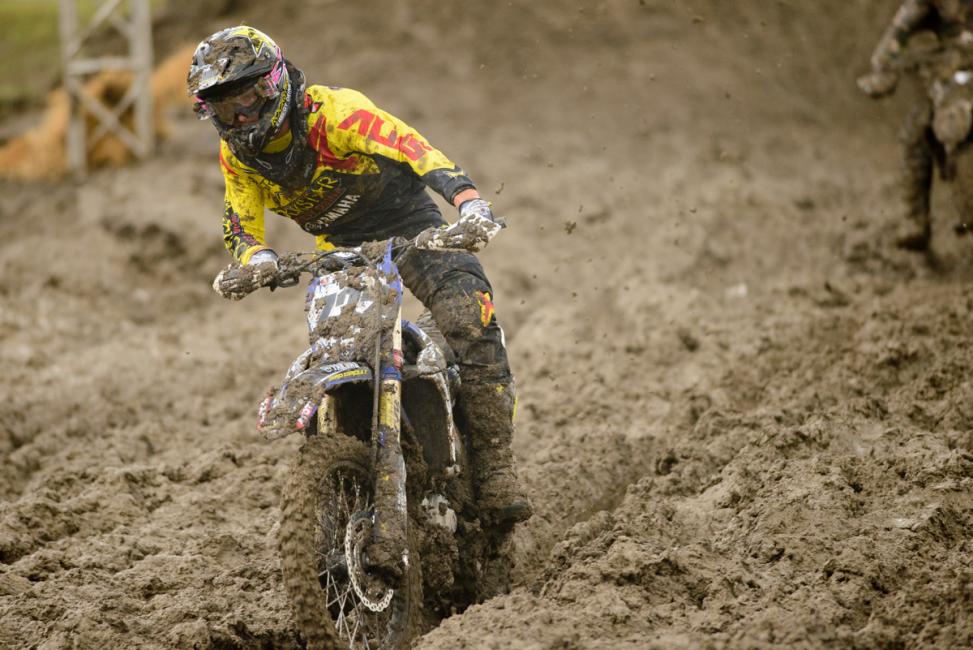 From a lap down, Kyle Chisholm was able to make his way to fifth.  