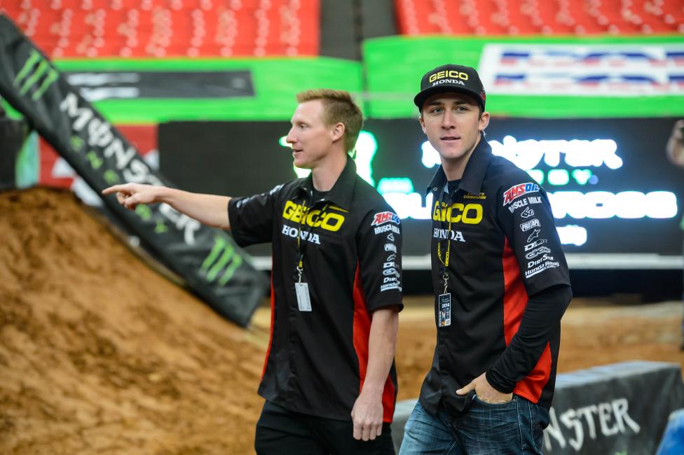 Eli Tomac will make his 450MX debut Saturday.  