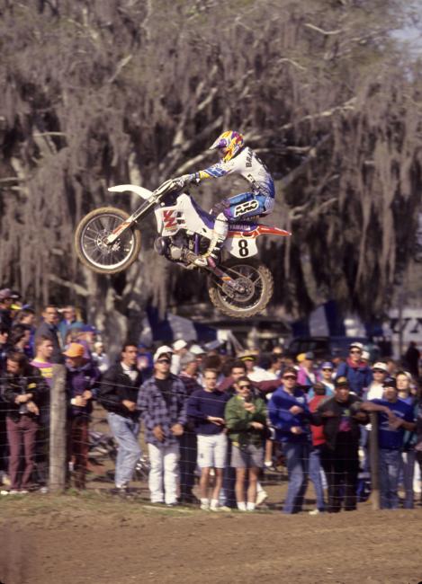 At 17 Damon Bradshaw was winning supercross races in the premier class against the best in the world. At 21, he was done. He'd return a few years later, but would never quite find his old speed.