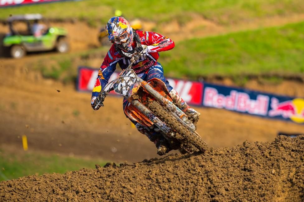 Musquin is feeling better following the off weekend. Will it translate to a win? 