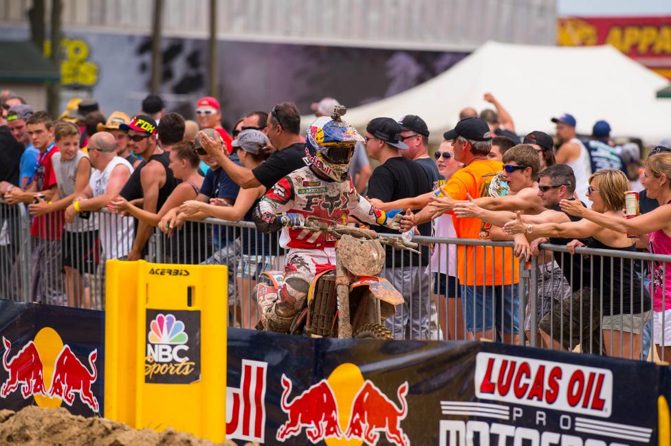 We knew Kenny would be good, but six wins in twelve motos good? That's great!