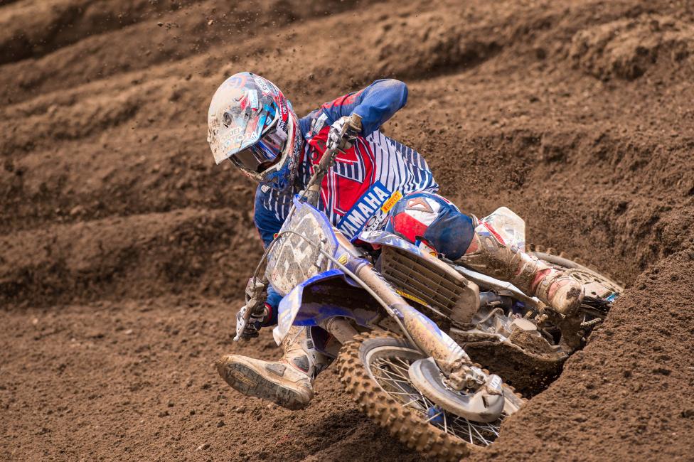 Former RedBud winner Grant had some rough luck, but still toughed out a good result.