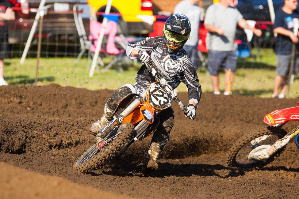 Rookstool has scored points in three of twelve motos.