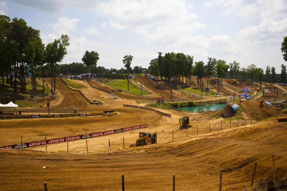 Budds Creek is going to get a little more dry and hard than the loam we’ve seen these first six races.
