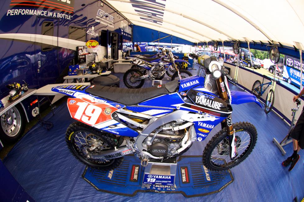 Jeremy Martin is looking to extend his points lead this weekend.