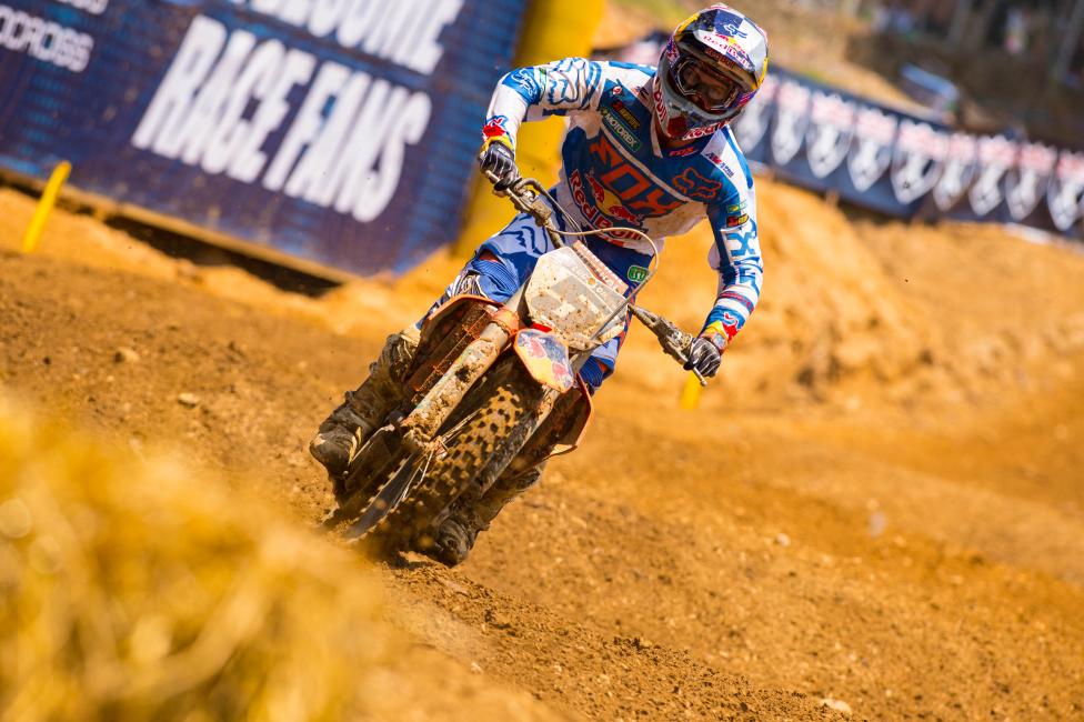 Dungey went 2-1 for the overall on Saturday.  