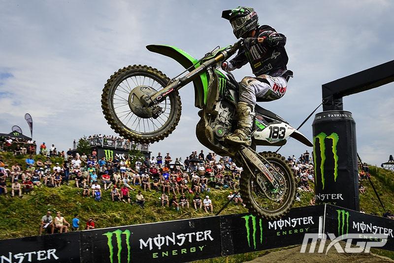 Frossard captured his first podium of the season Sunday.