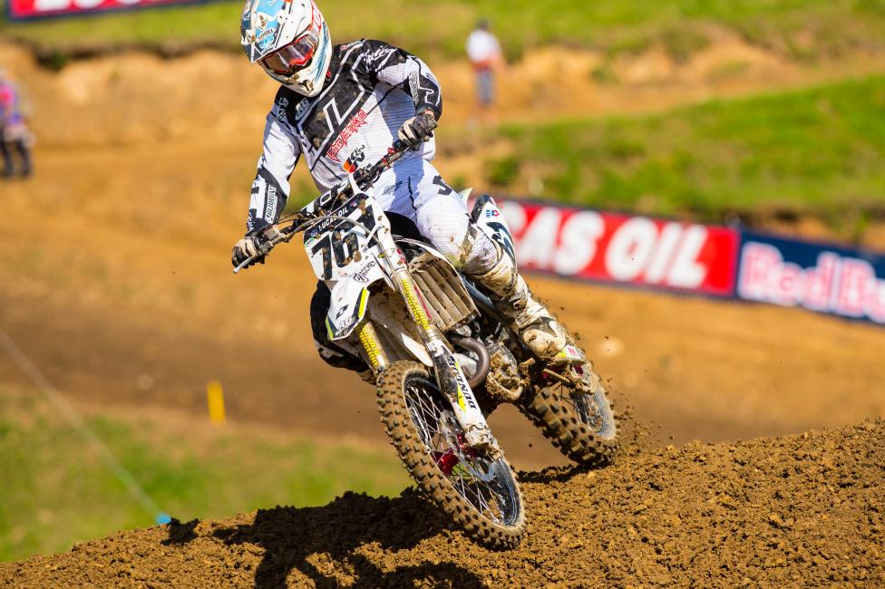 Clason is currently 28th in 450 Class points.  