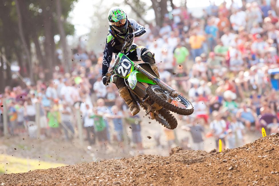 Pichon showed great speed but couldn't put a 125 National overall together outdoors.