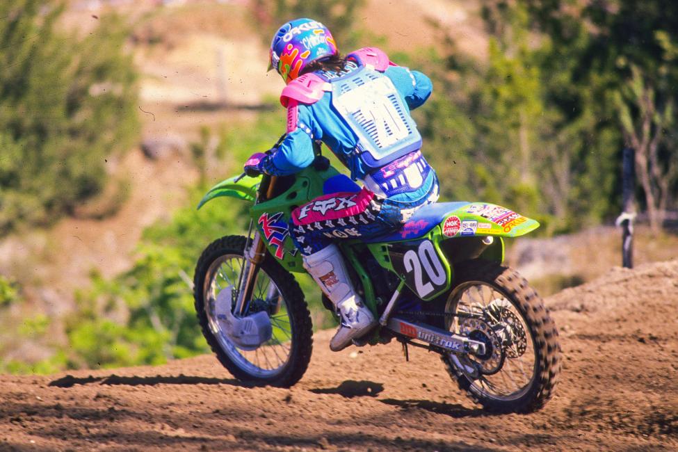 Pichon showed great speed but couldn't put a 125 National overall together outdoors.