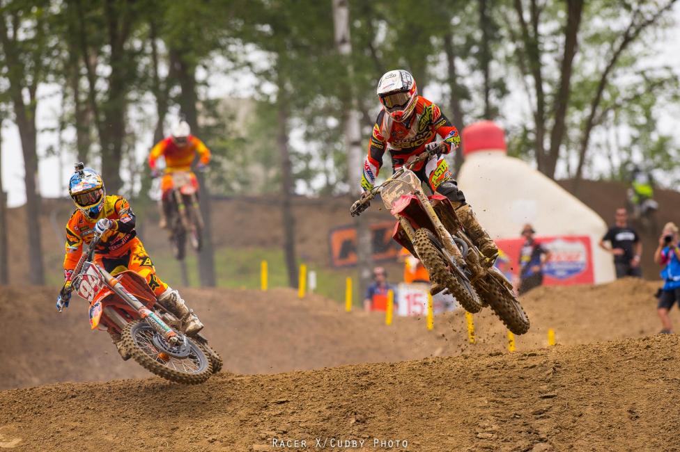 Both riders put out fantastic efforts.