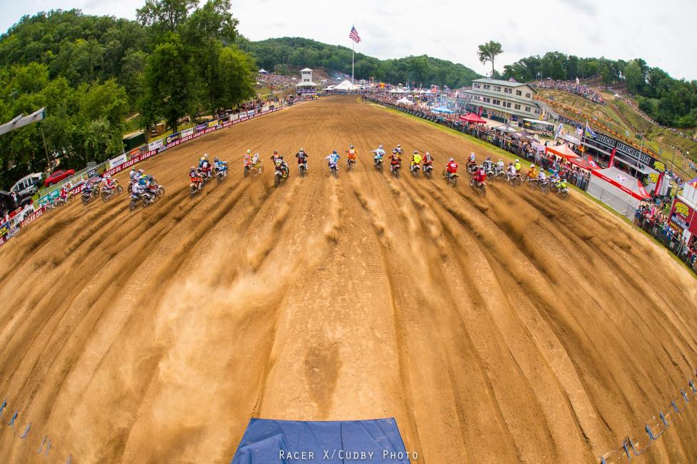 Requisite Millville start shot.