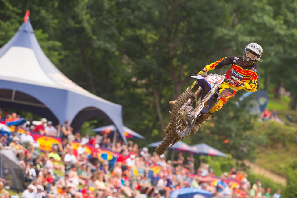 Jeremy Martin extended his points lead with a 1-2 performance Saturday. 