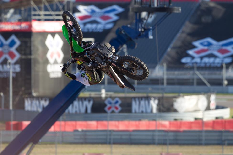 X Games are still a big part of Hansen's program. 