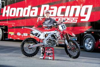 Win a Brand New 2014 Honda CRF450R