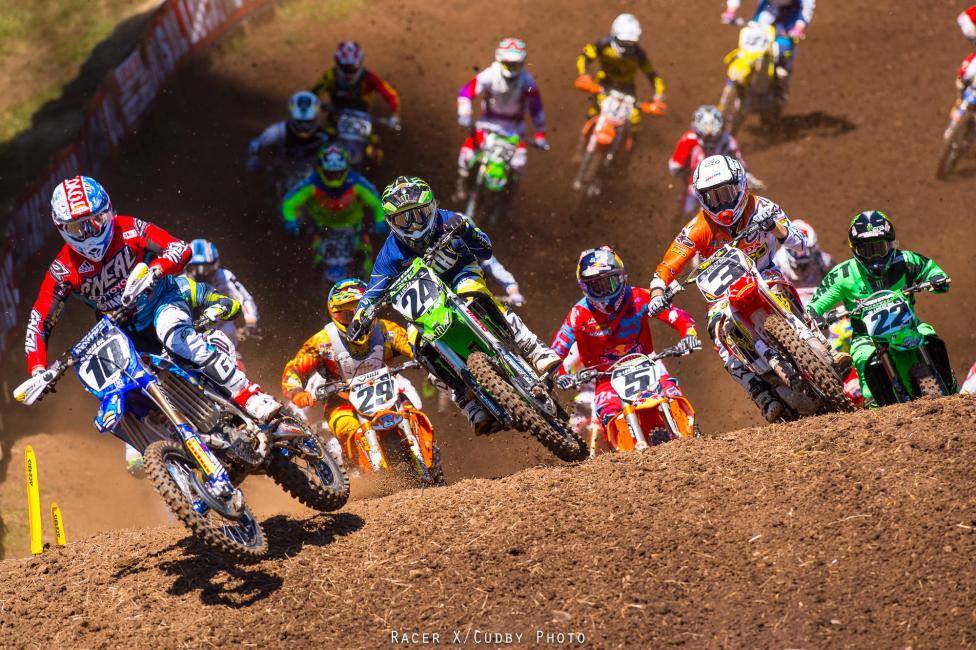 Justin Brayton and his JGR machine were holeshot artists in Washougal.