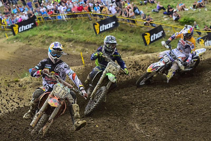 Jordi Tixier won the MX2 overall on Sunday.  