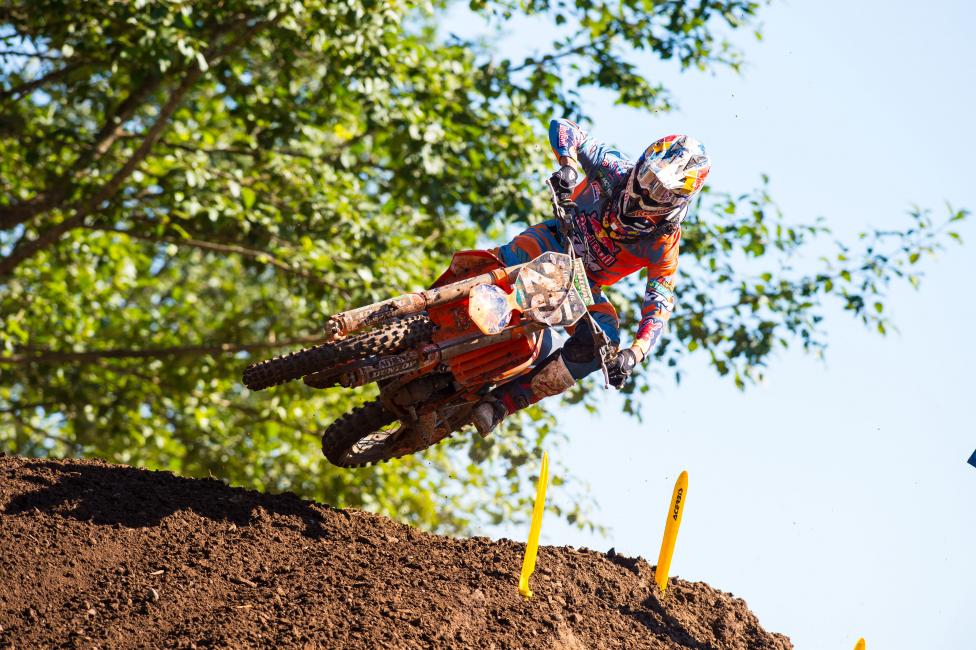 Marvin Musquin won his first 250 Class overall on the season at Washougal. 