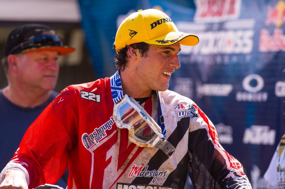 Tommy Weeck finished 11th overall at Washougal. 