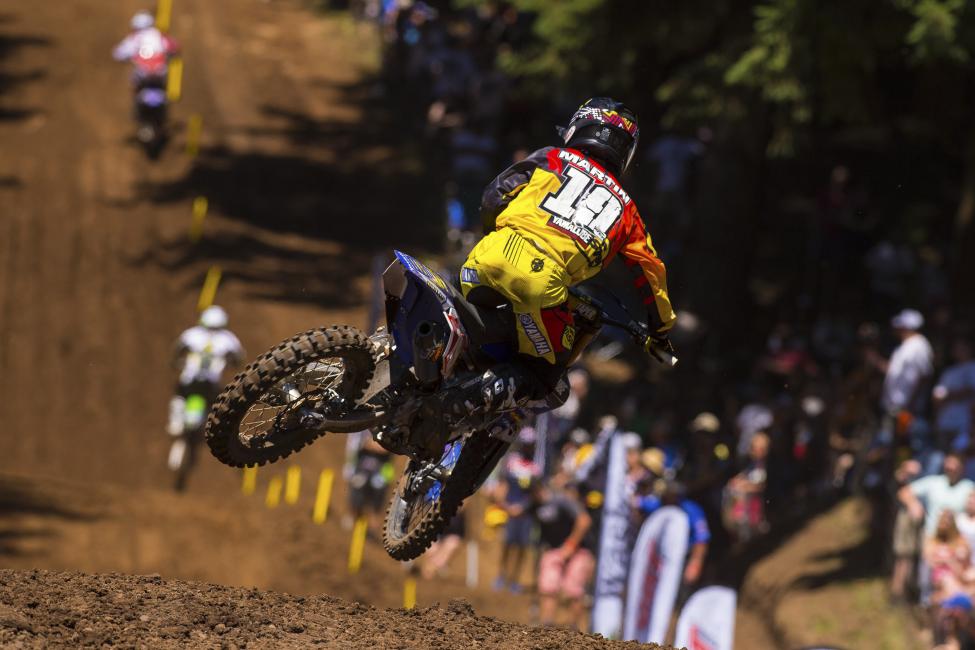 Martin's performance wasn't the best, but he hasn't lost much ground in the points standing.