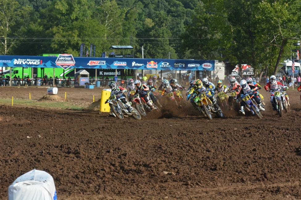 The 450 B class blasts off.