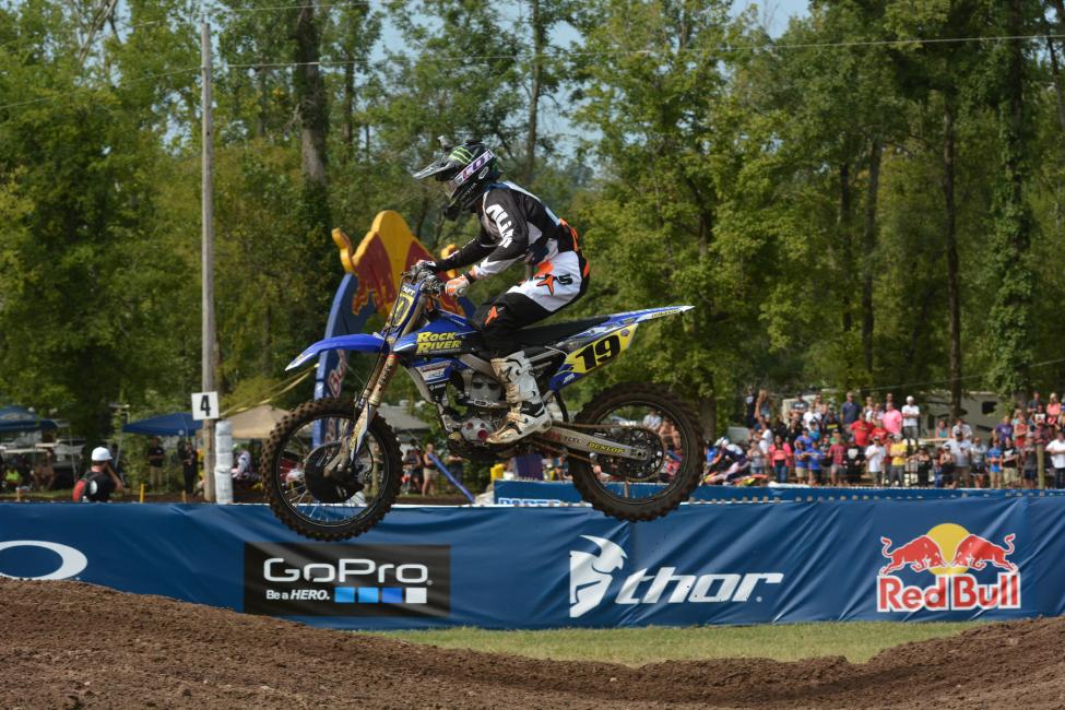 Bradley Taft snagged the 250 B limited moto win.