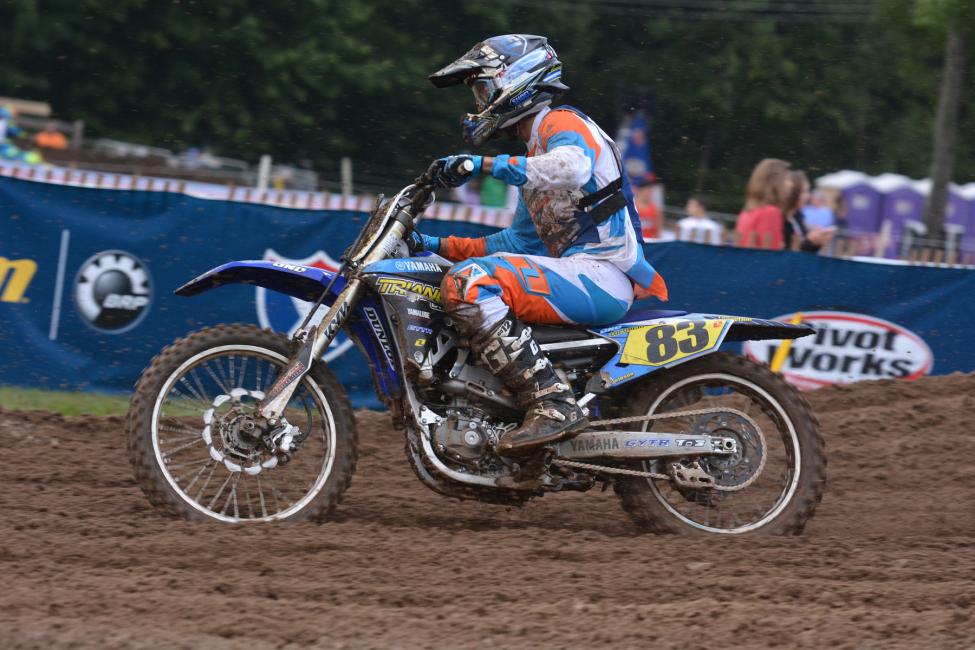 Lorenzo Locurcio finished on the podium in 250 B. 