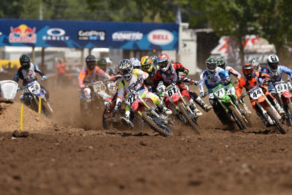 RJ Hampshire (22) has been perfect this week.  