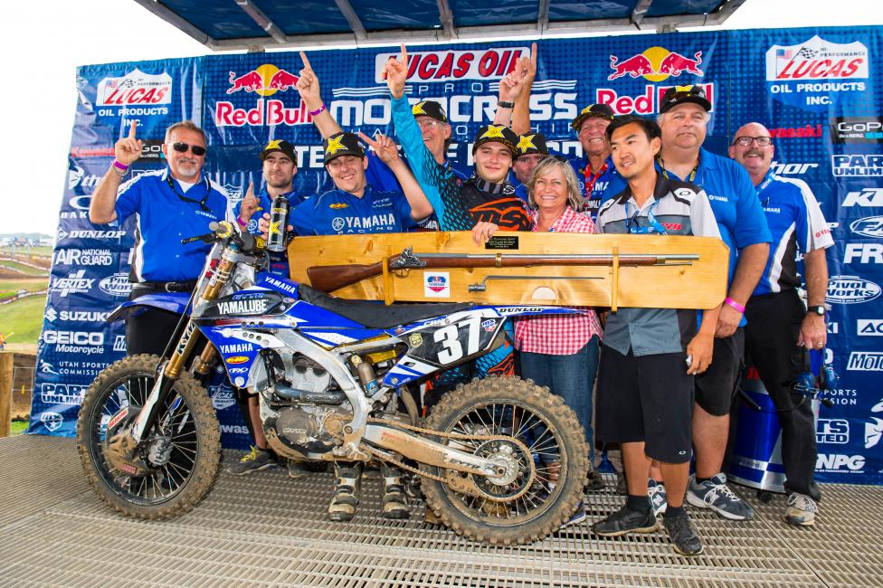 Webb battled to the death and snagged his first career national win at Muddy Creek.