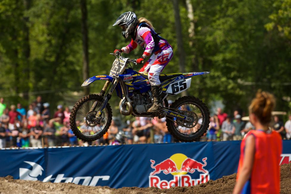 Kaitlyn Morrow has been one to watch in the Women (+14) class, on a 250 two-stroke!