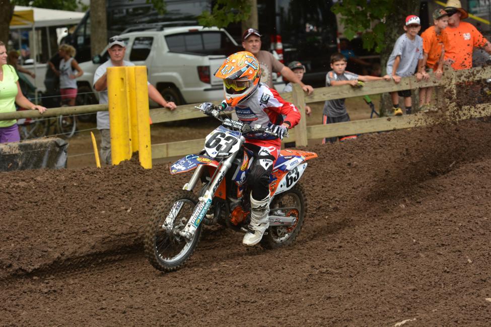 Pierce Brown finished second in 85 (9-11) Limited. 