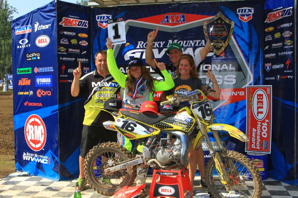 Hannah Hodges sweep Girls (12-16).