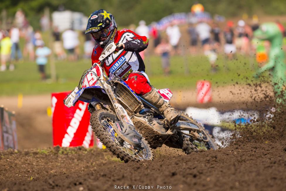 Jeremy Martin won the second moto and is nearing his first career title.  
