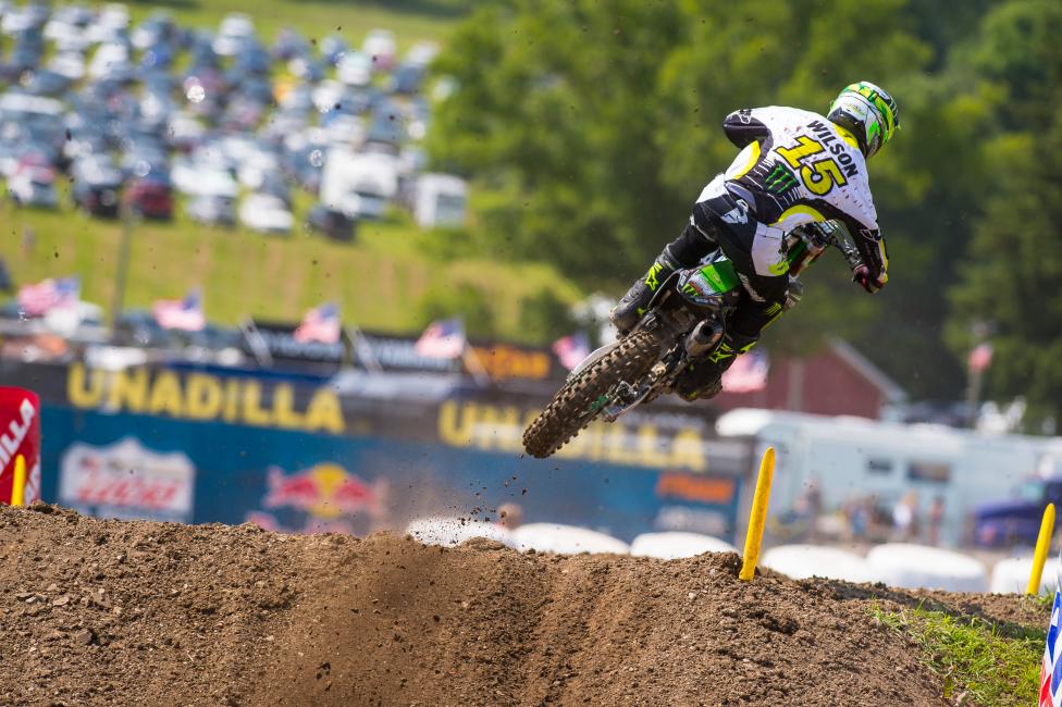 Dean Wilson had his best finish of the season at Unadilla. 