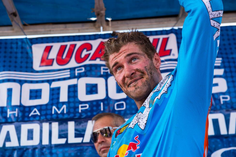 Dungey's strength late in the season is proving to be an asset in the points race. 