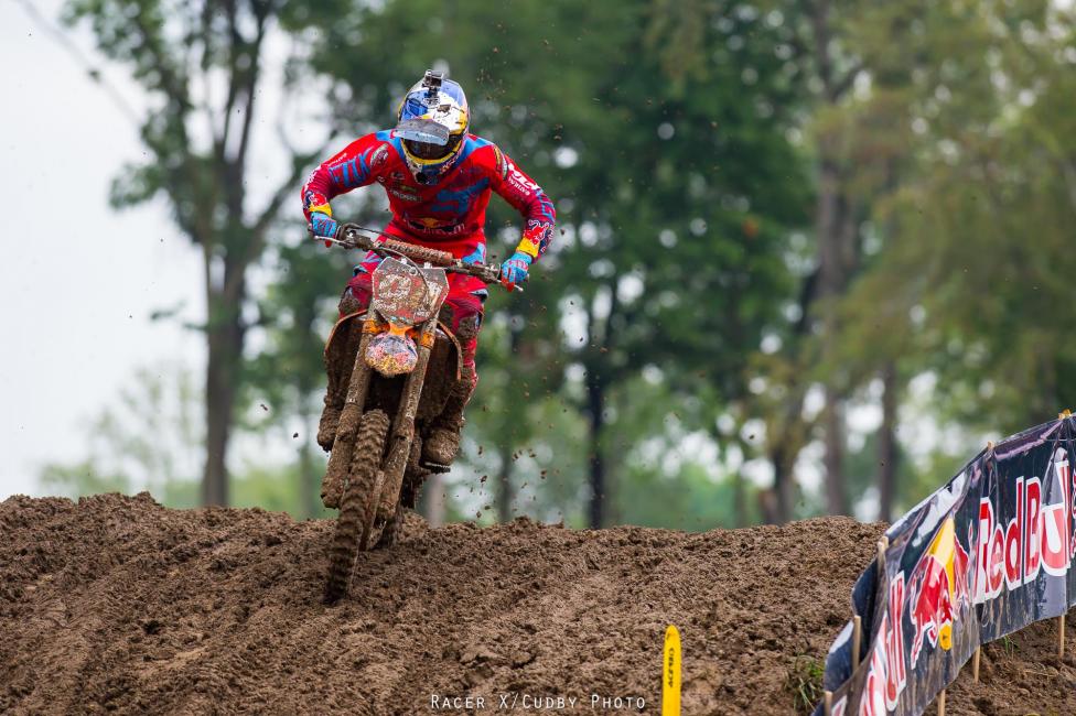 Roczen got a clutch moto win.