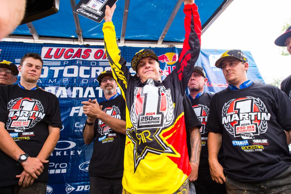 Martin soaks it all in. 