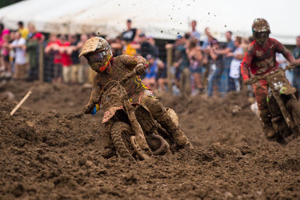 Eli Tomac captured the Oakley Bomb award, but struggled in the motos. 