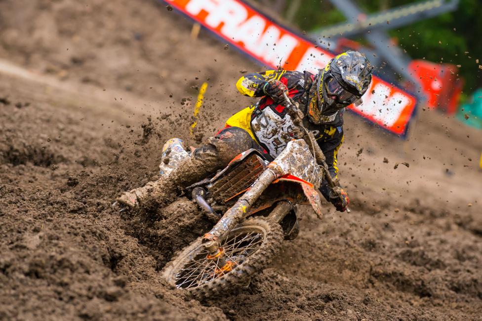 Sipes captured his first career 450 podium at Indiana. 