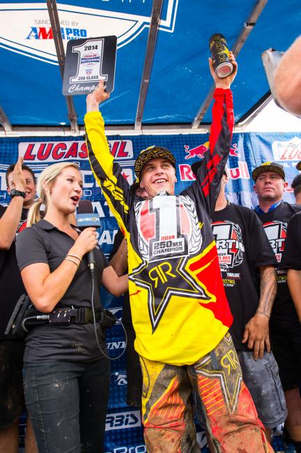 Jeremy Martin and Star Racing won their first career title on Saturday. 