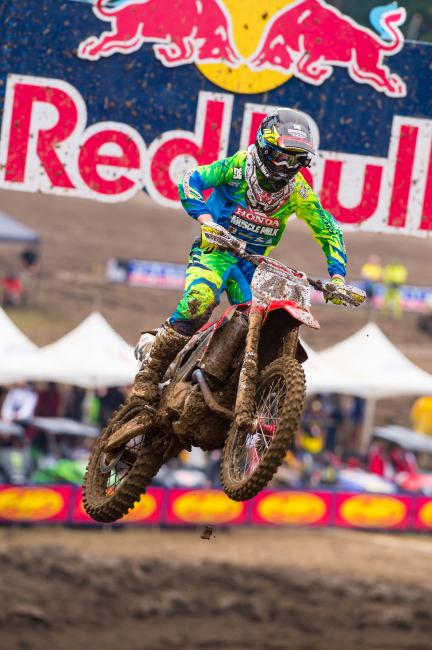For the second straight week, Trey Canard won a moto. 