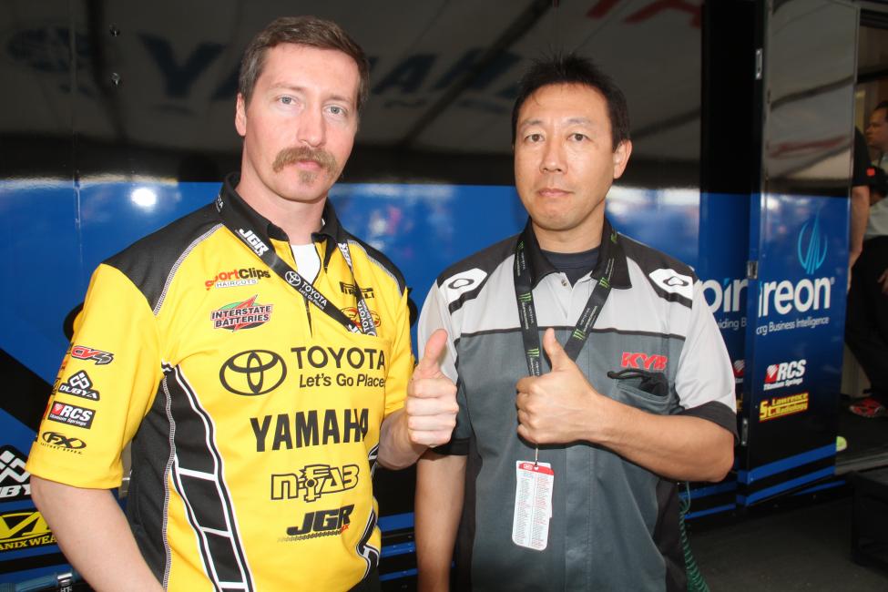 Oler (left) has been with JGR for seven years. 