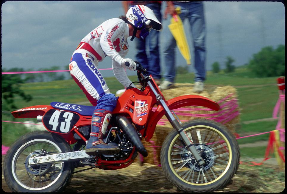 National number 43 doesn't make you a likely pick for next year's championship, but Dymond and that magical CR125 made it happen.