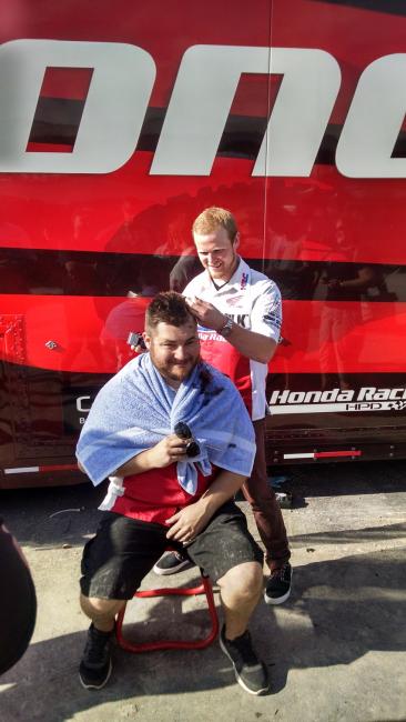 Who needs a win bonus when you get to shave your wrench's head?