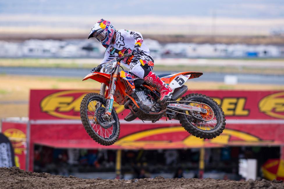 Dungey has raced eighty-four straight AMA Nationals. 