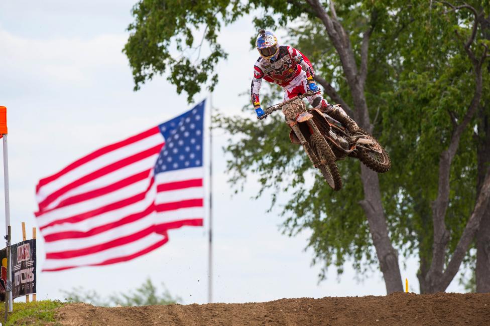 Even when Roczen tops the podium--at RedBud on July 4th, even--you never hear jeers from American fans.