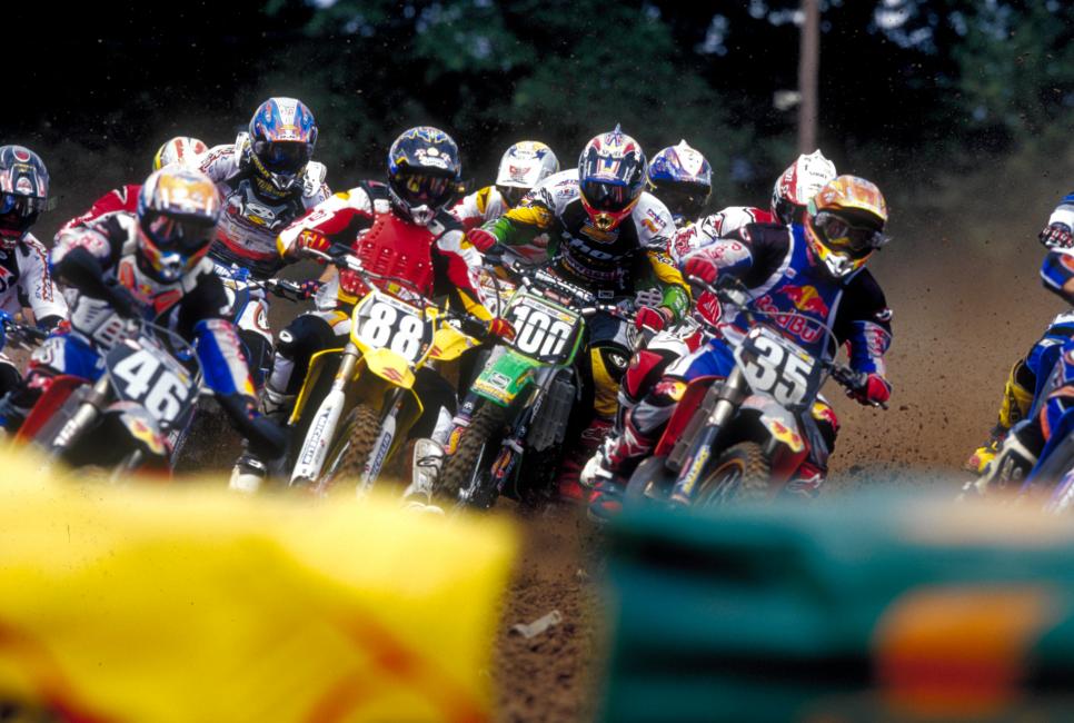 Riddle (88) signed a deal with factory Suzuki after his amateur career. 