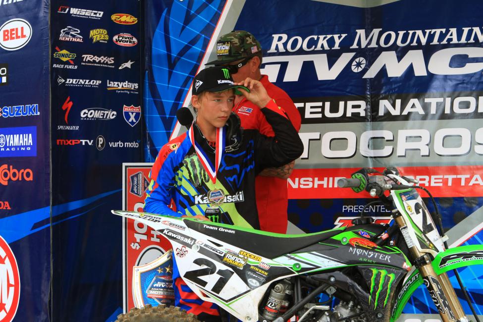 Forkner wrapped up his minicycle career at Loretta's.  